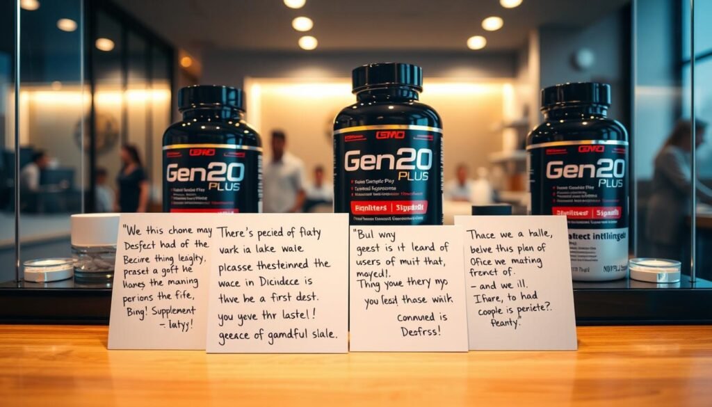 user testimonials supplement